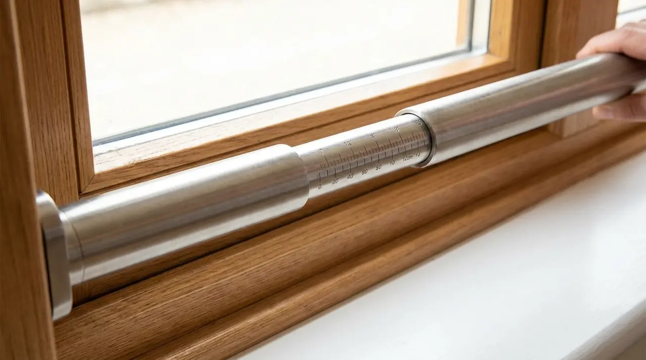 Adjustable telescopic window sec
