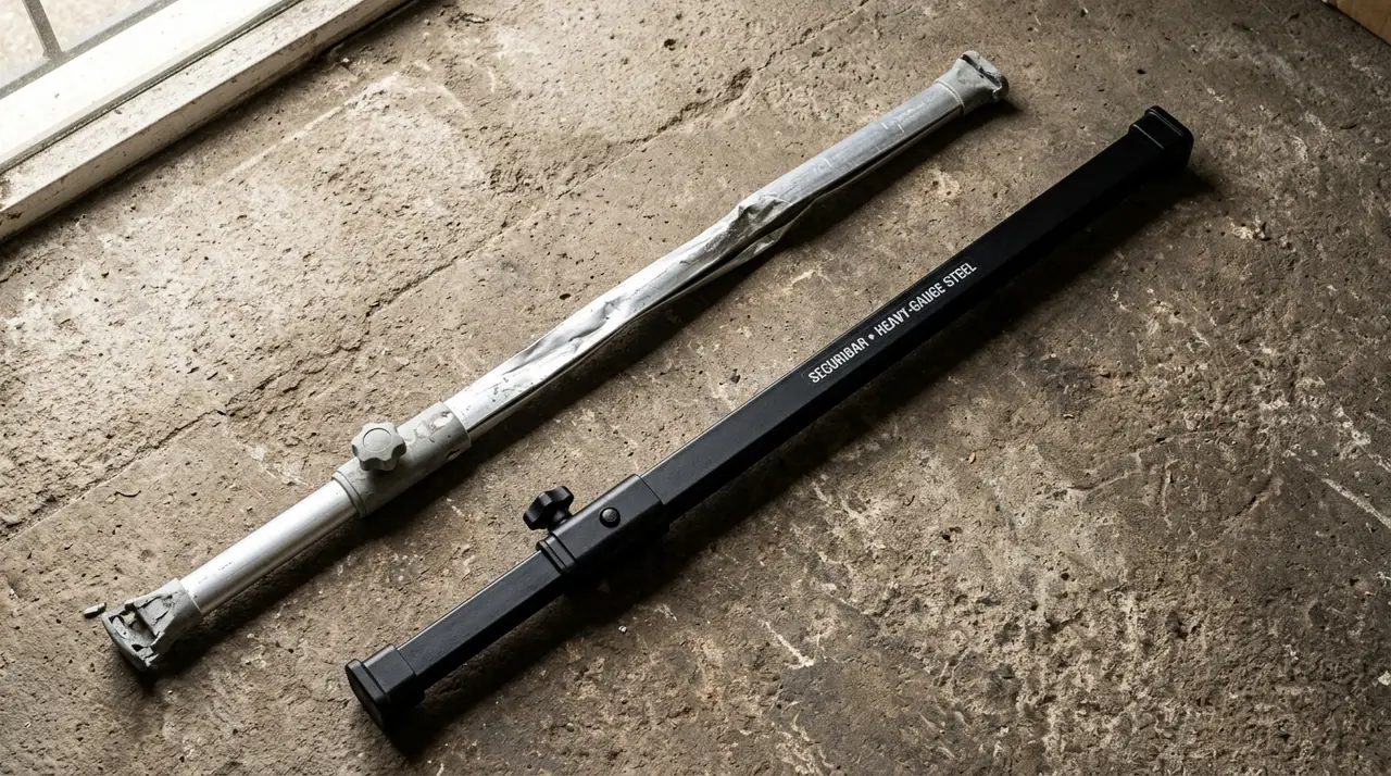 Aluminum vs steel security bars