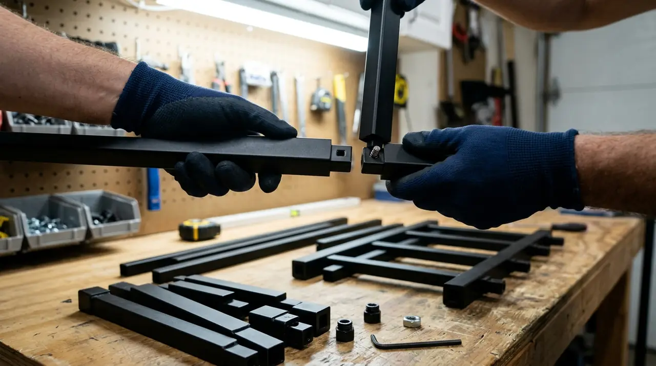 Assembling modular stackable bars