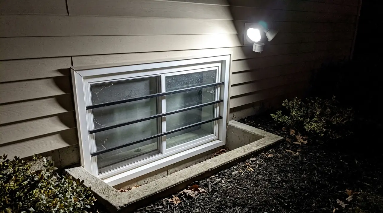 Basement window security bars mo