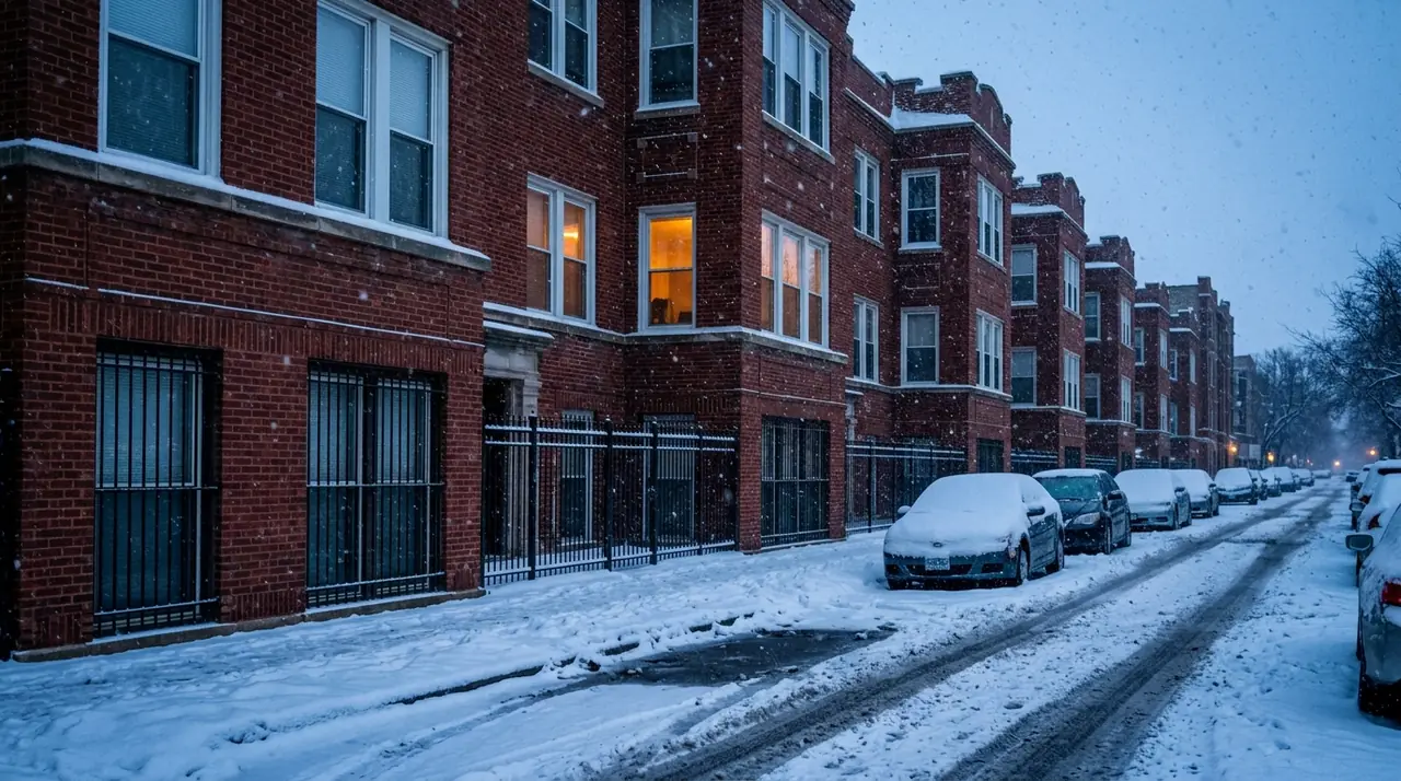 Chicago apartments winter securi