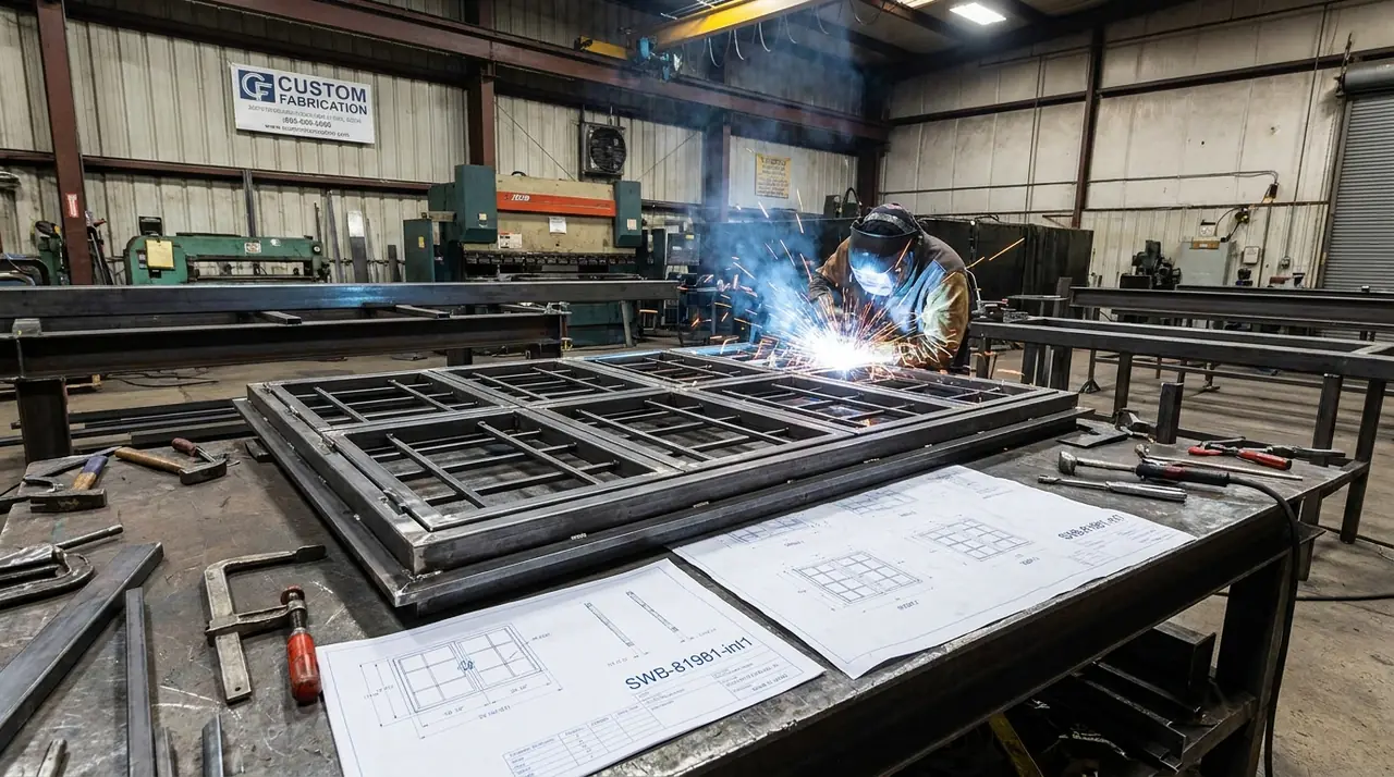 Custom fabrication window bars w