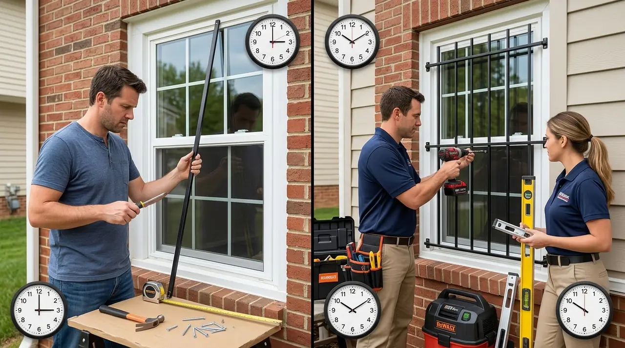 Diy versus professional installa