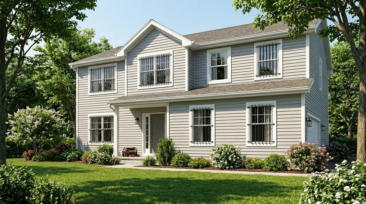 Home exterior mid installation s