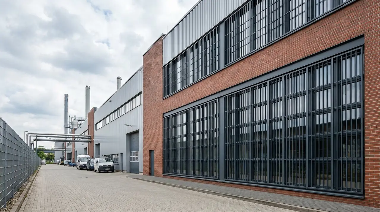 Industrial facility building ext