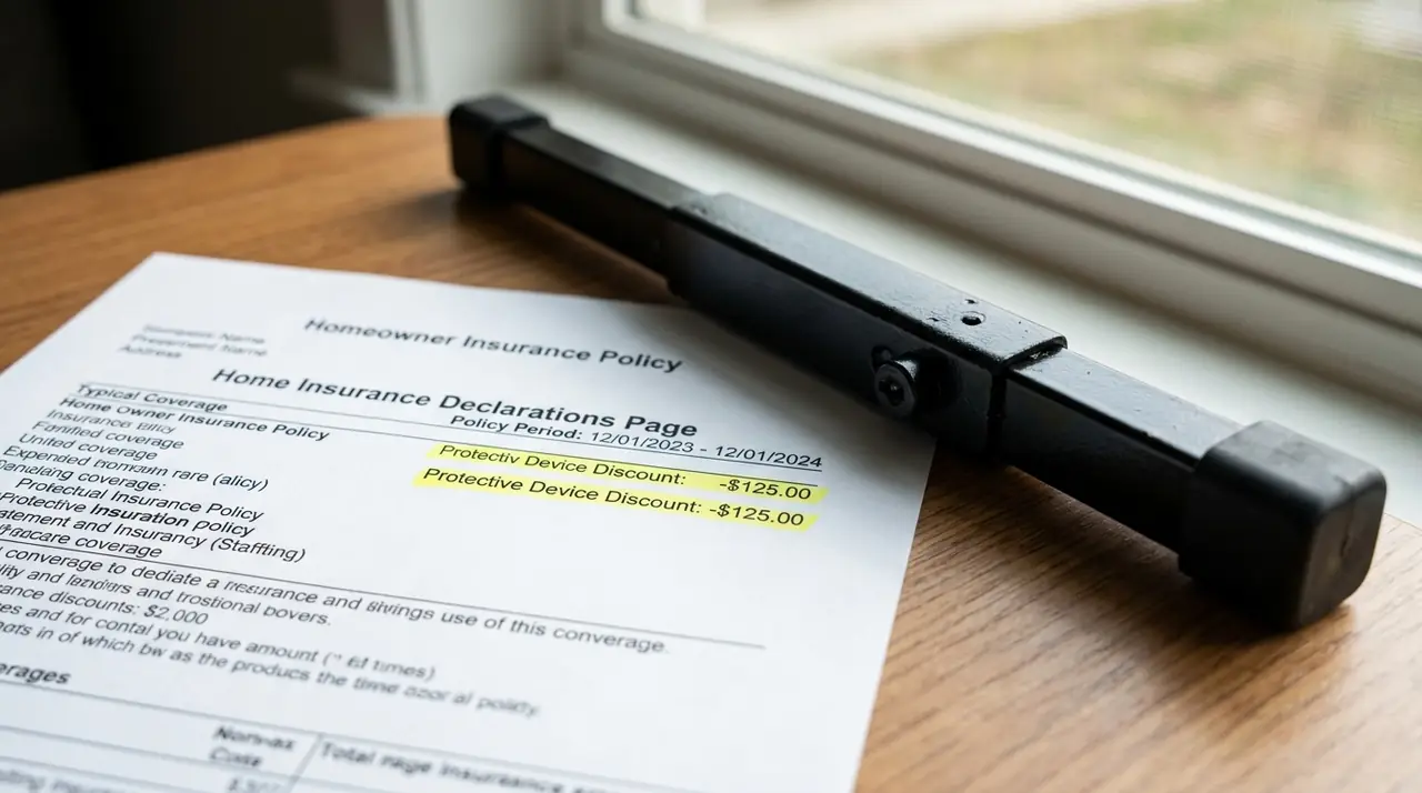 Insurance discount documentation