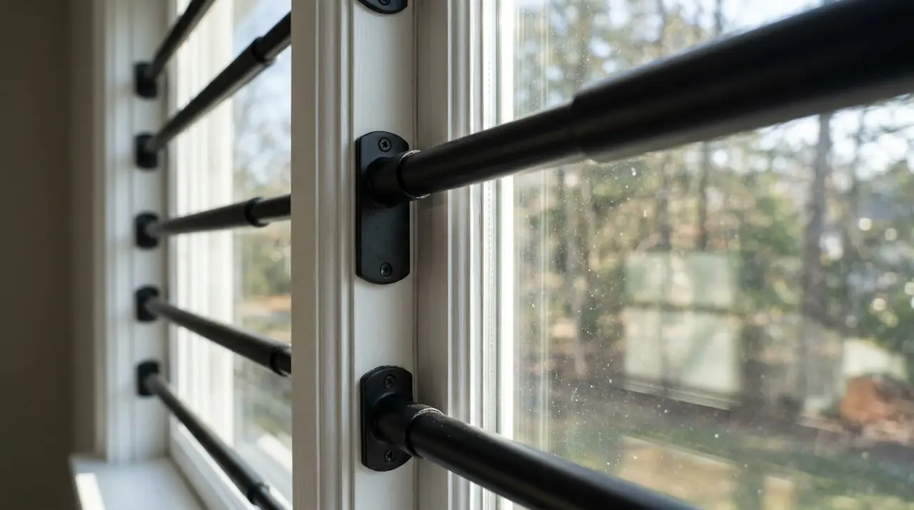 Interior window bar clearance de