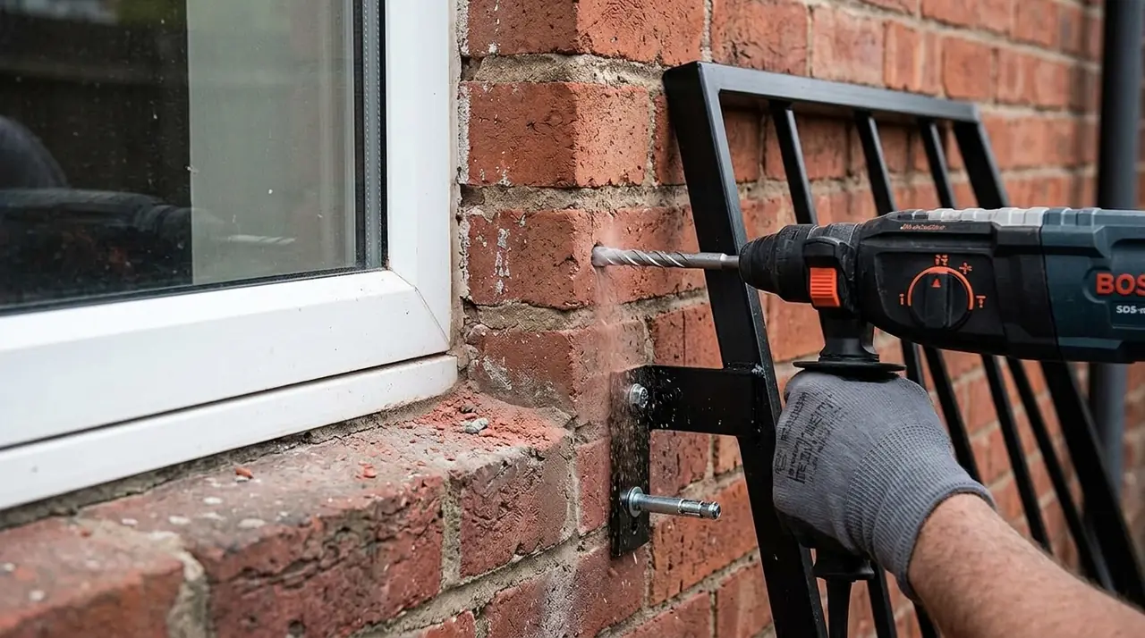 Masonry drill bit installing win