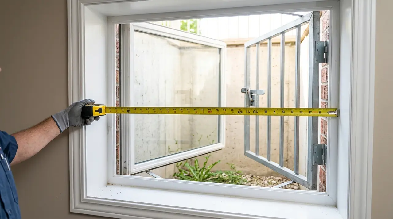 Measuring egress window clear op