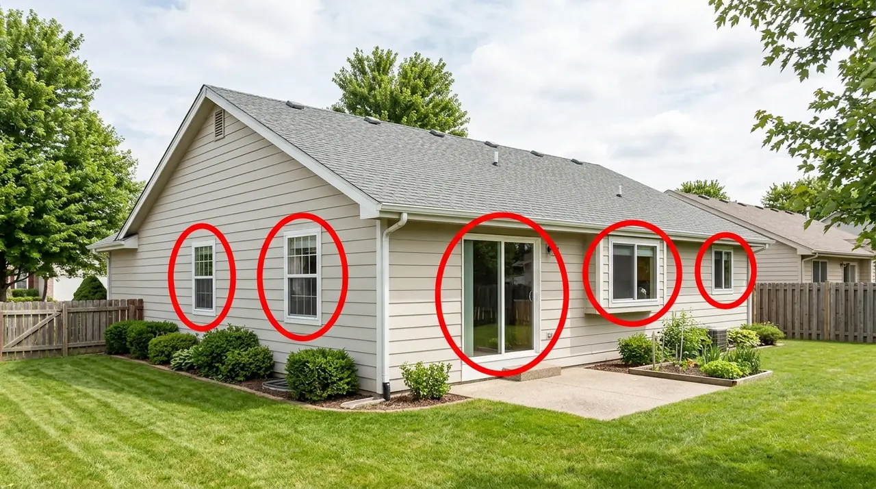 Ranch home vulnerable windows hi