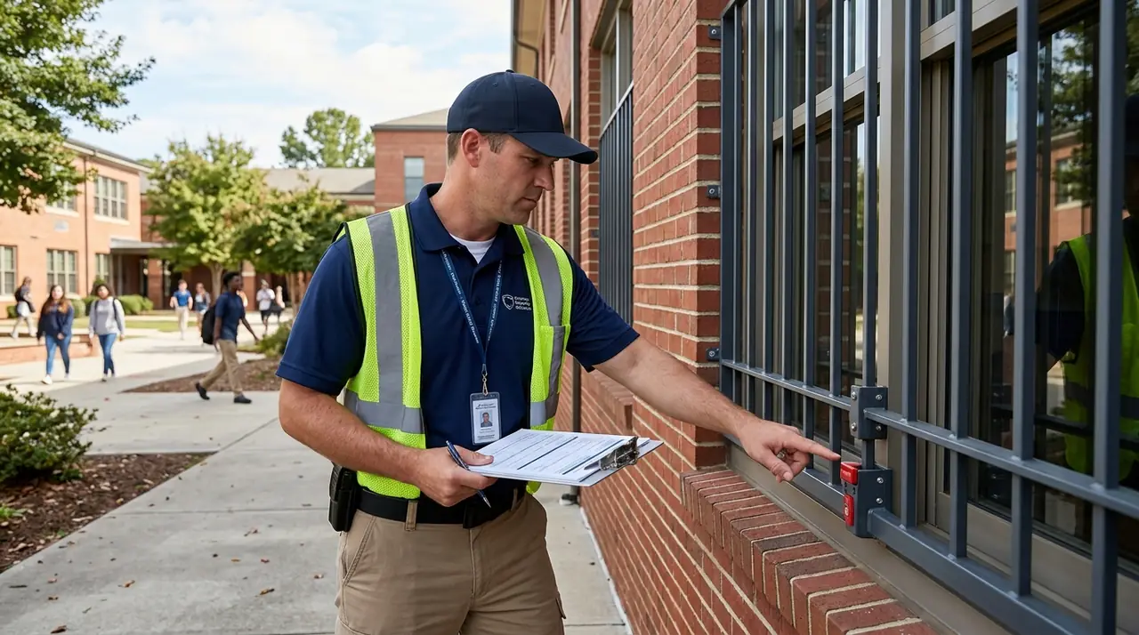 Security consultant auditing win