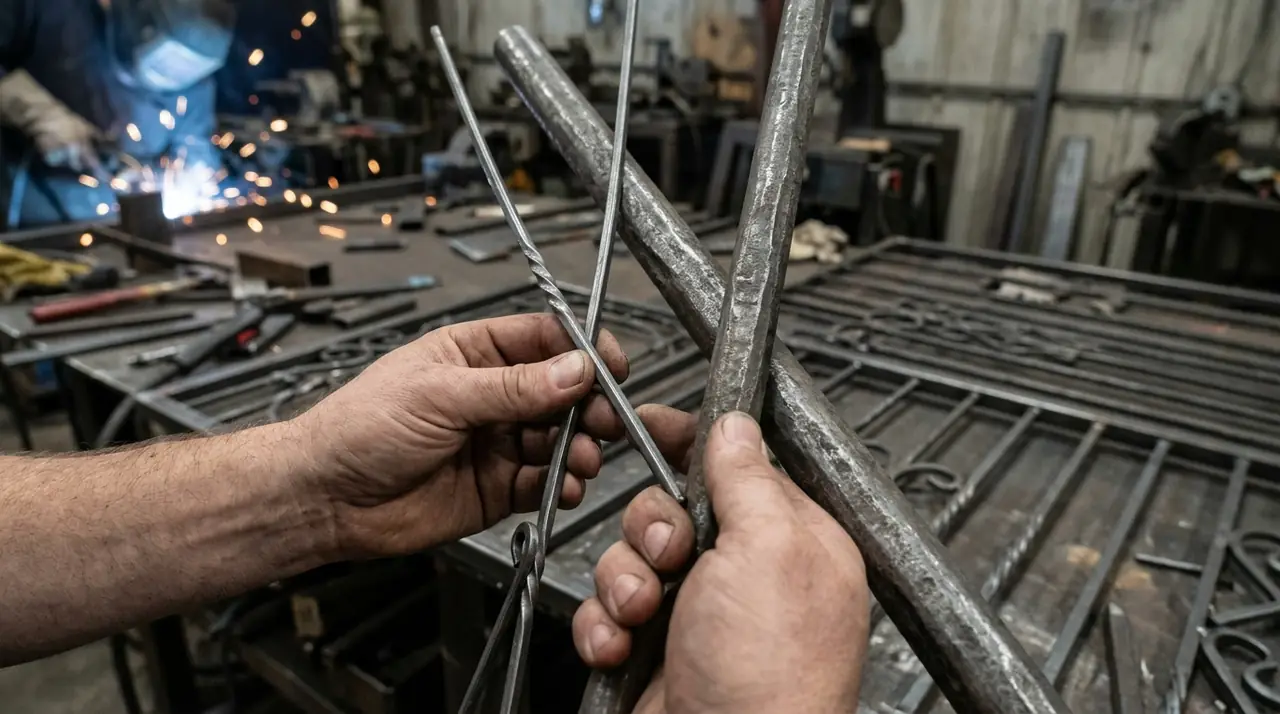 Steel gauge thickness comparison