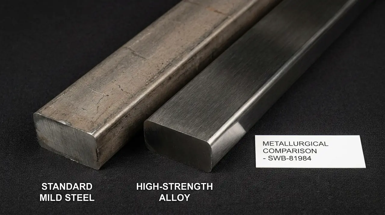 Steel types for security bars