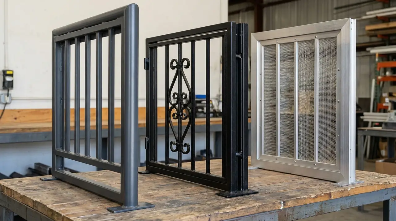 Three security bars comparison