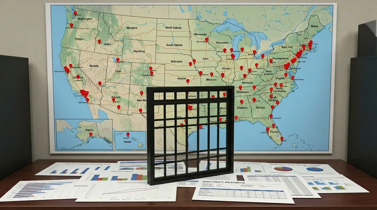 Us crime map security planning