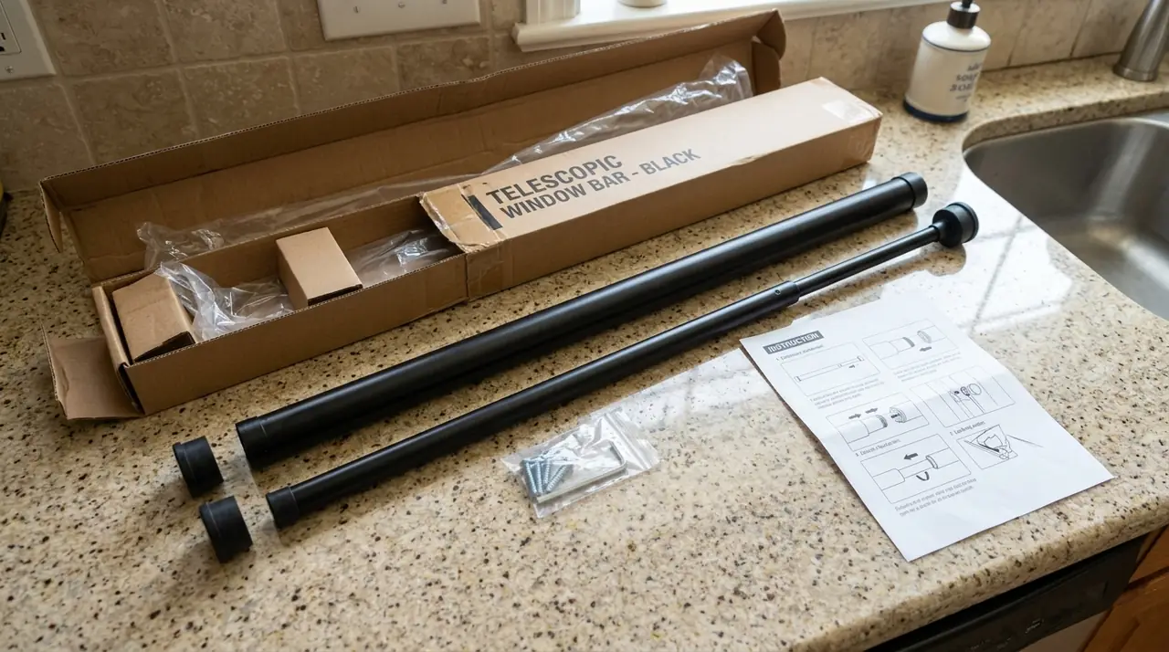 Unboxing security bar components