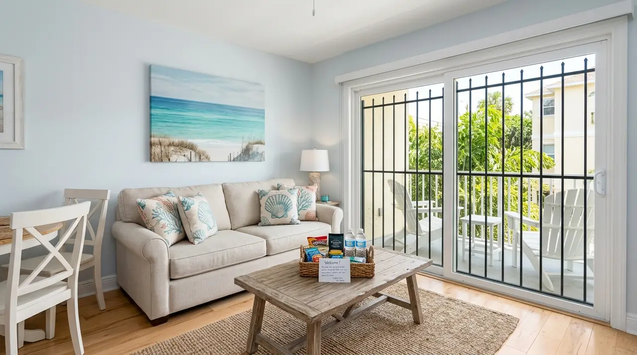 Vacation rental interior securit