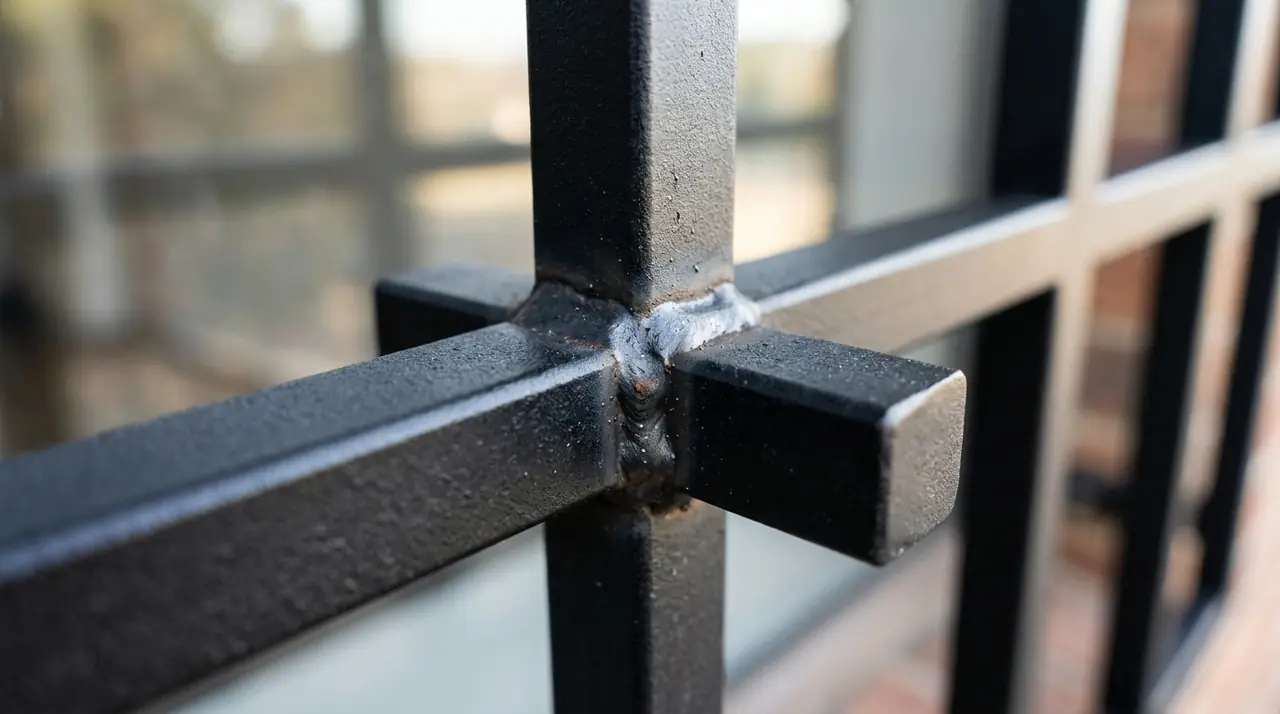 Welded intersection on security