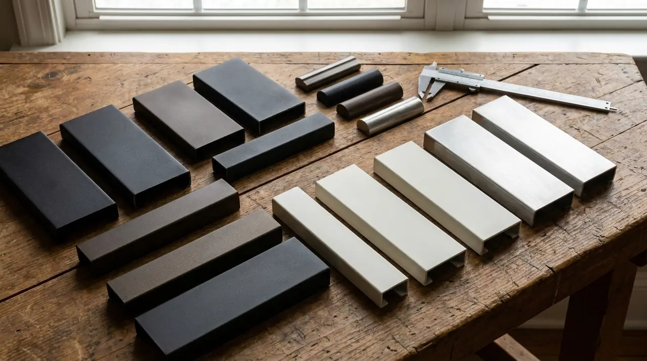 Window bar finish samples workbench