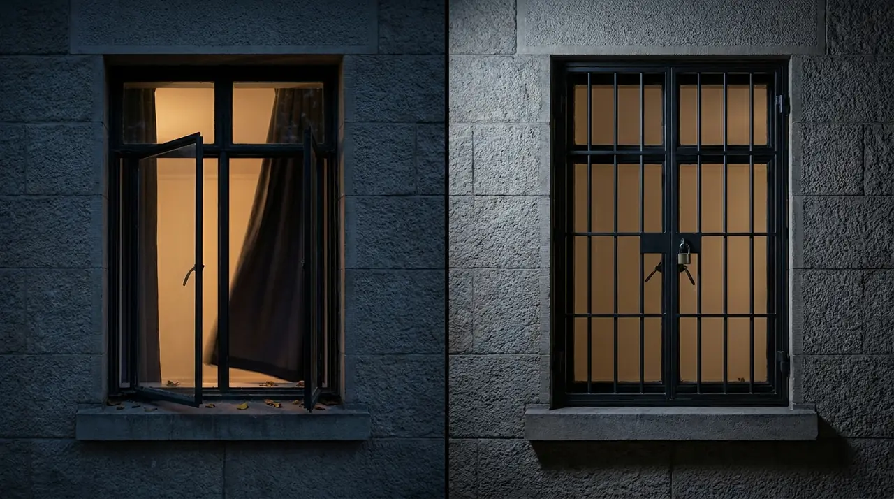 Window bars break in prevention