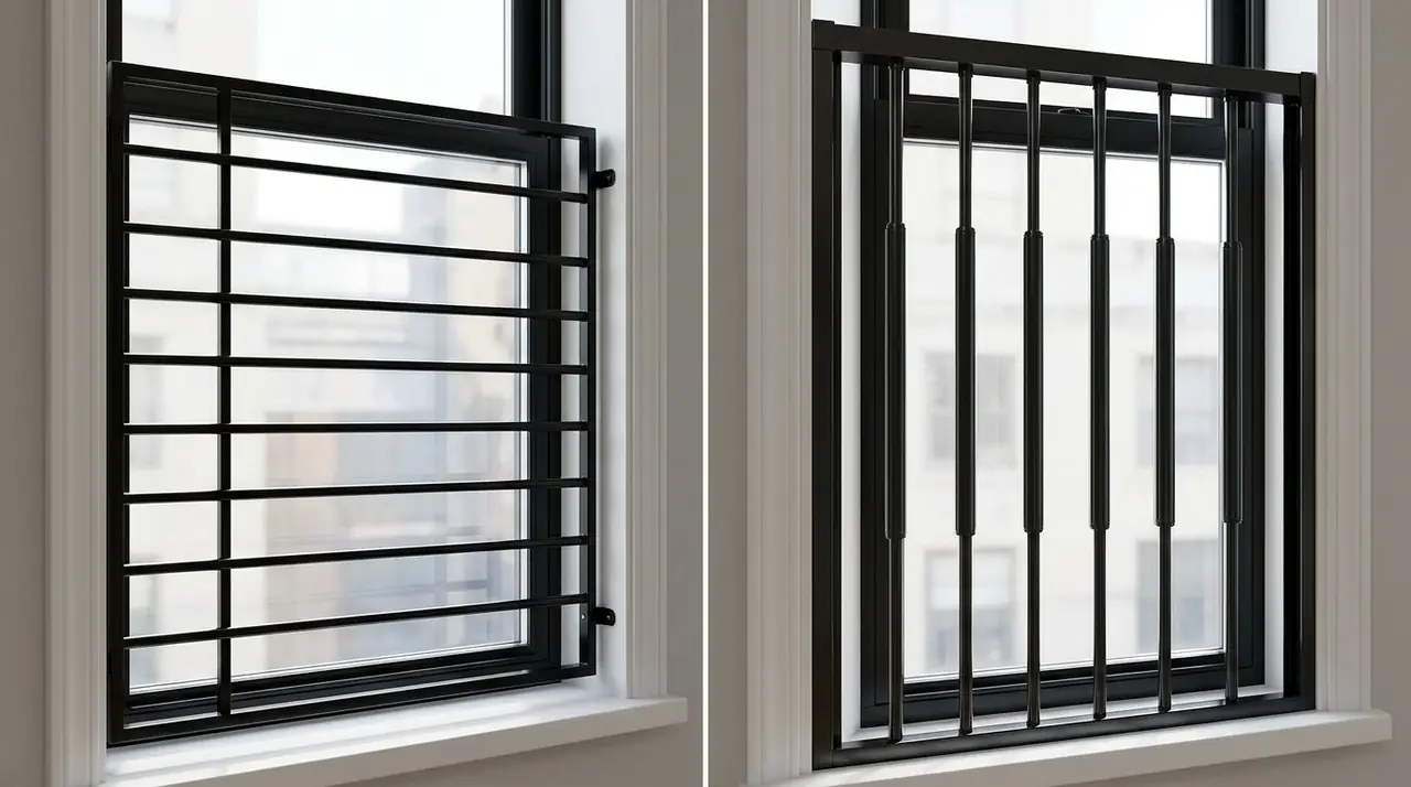 Window guards vs burglar bars