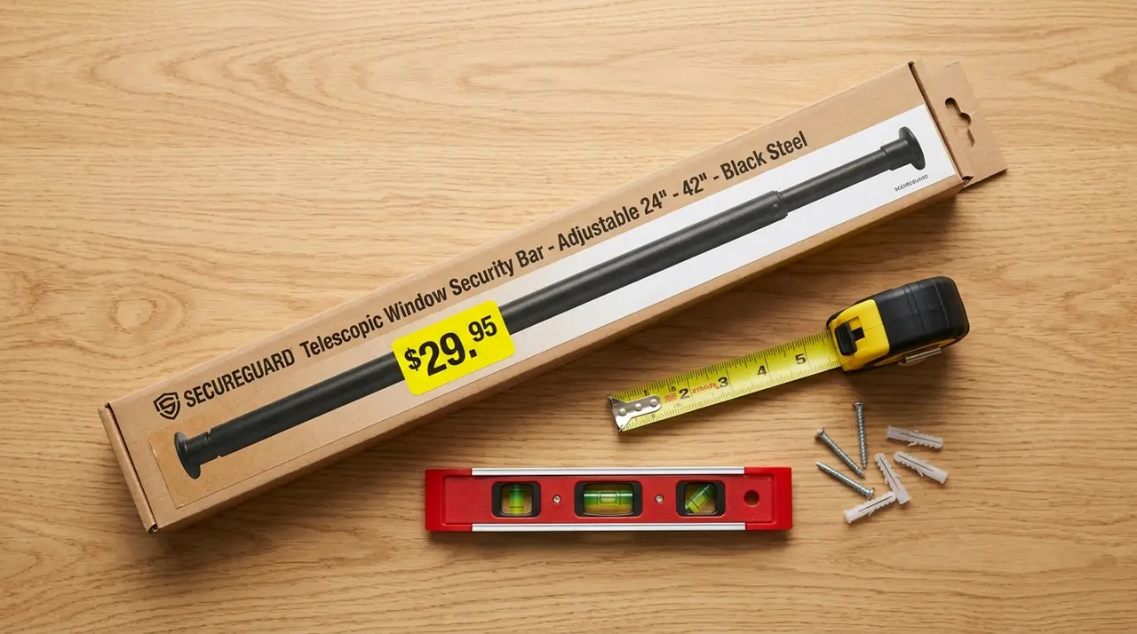 Window security bar product cost