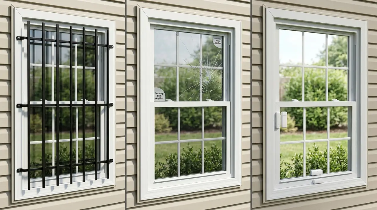 Window security methods comparison