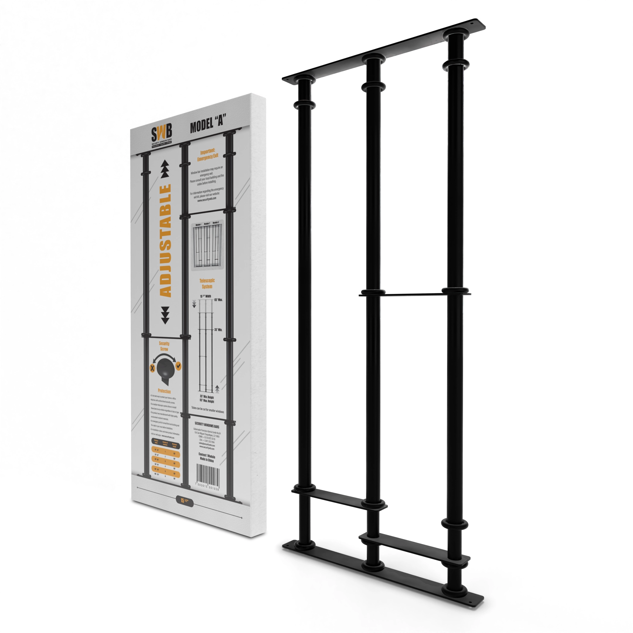security window bars