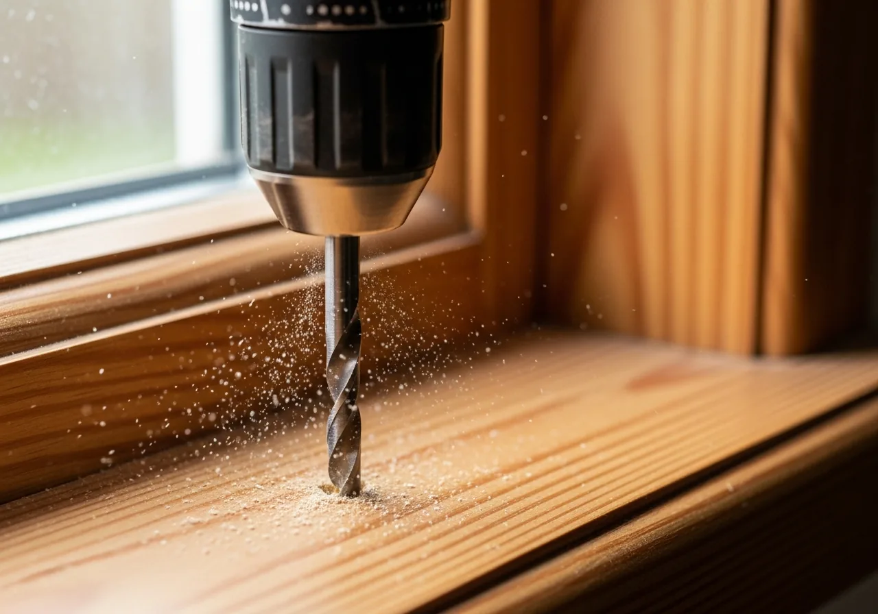 Marking and adjusting security bar to window size