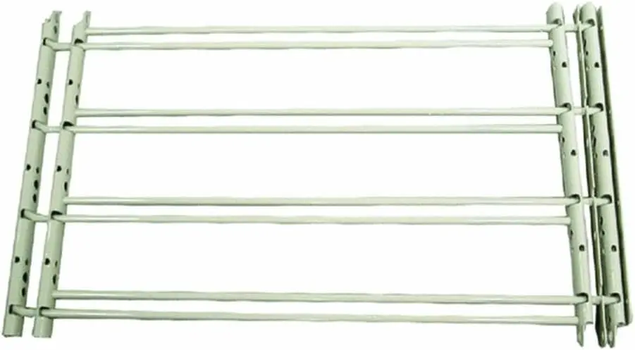 John Sterling 1133 Window Guard White 3-Bar