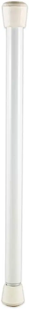 Adjustable White Window Bar 16.5"–28.5"