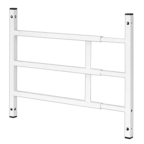 Segal Fixed Window Guard 15.75"–23.5" White 3-Bar
