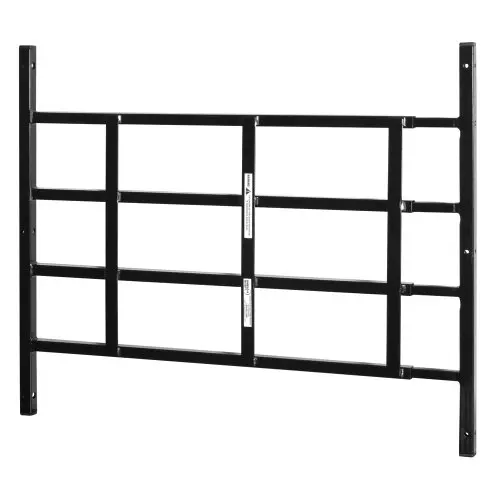 Prime-Line Fixed 4-Bar Window Guard Black