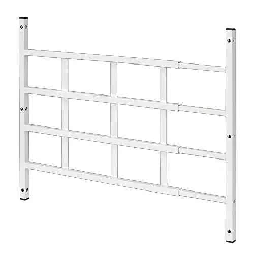 Prime-Line Fixed 3-Bar Small Grill White