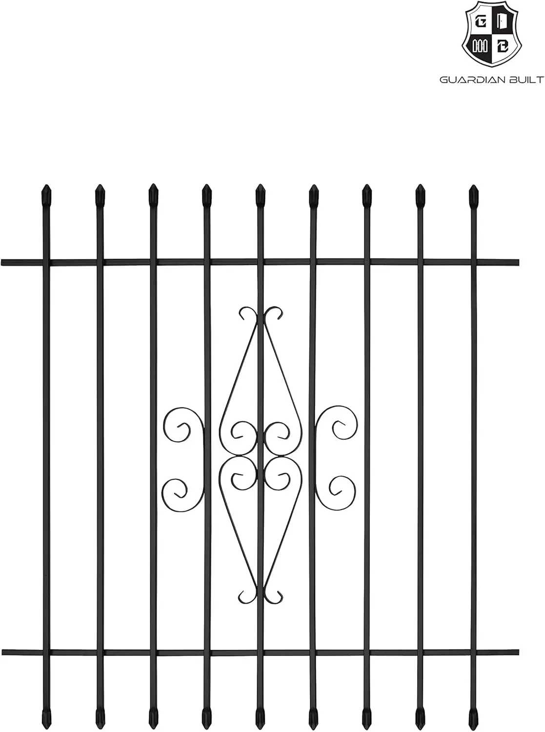 Guardian Built Spear Point 42"×42" Black