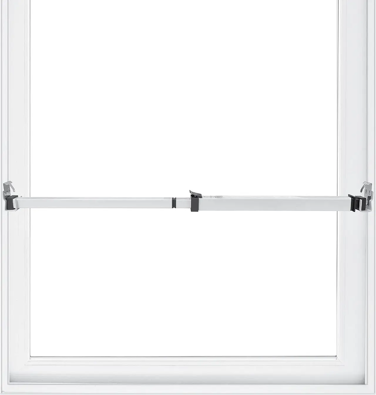 SECURITYMAN Window Security Bar White 14.25"–37"