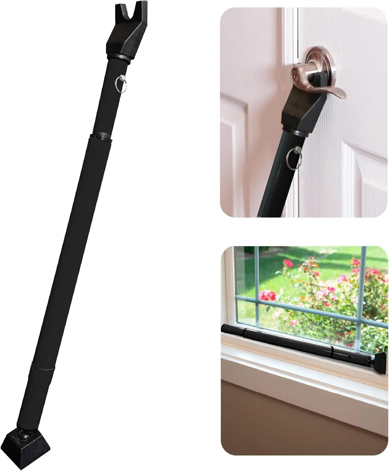 Product Trend Dual Security Bar 1-Set Black