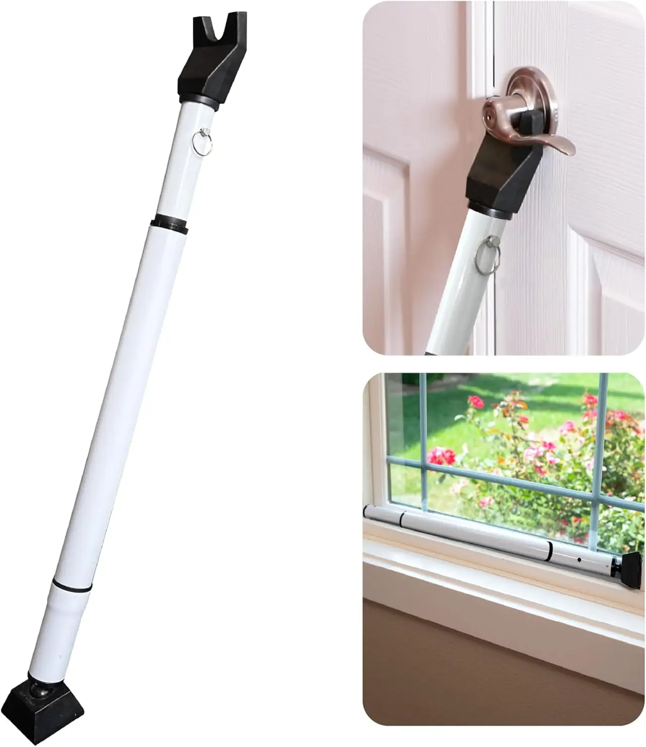 Product Trend Dual Security Bar 2-Set White