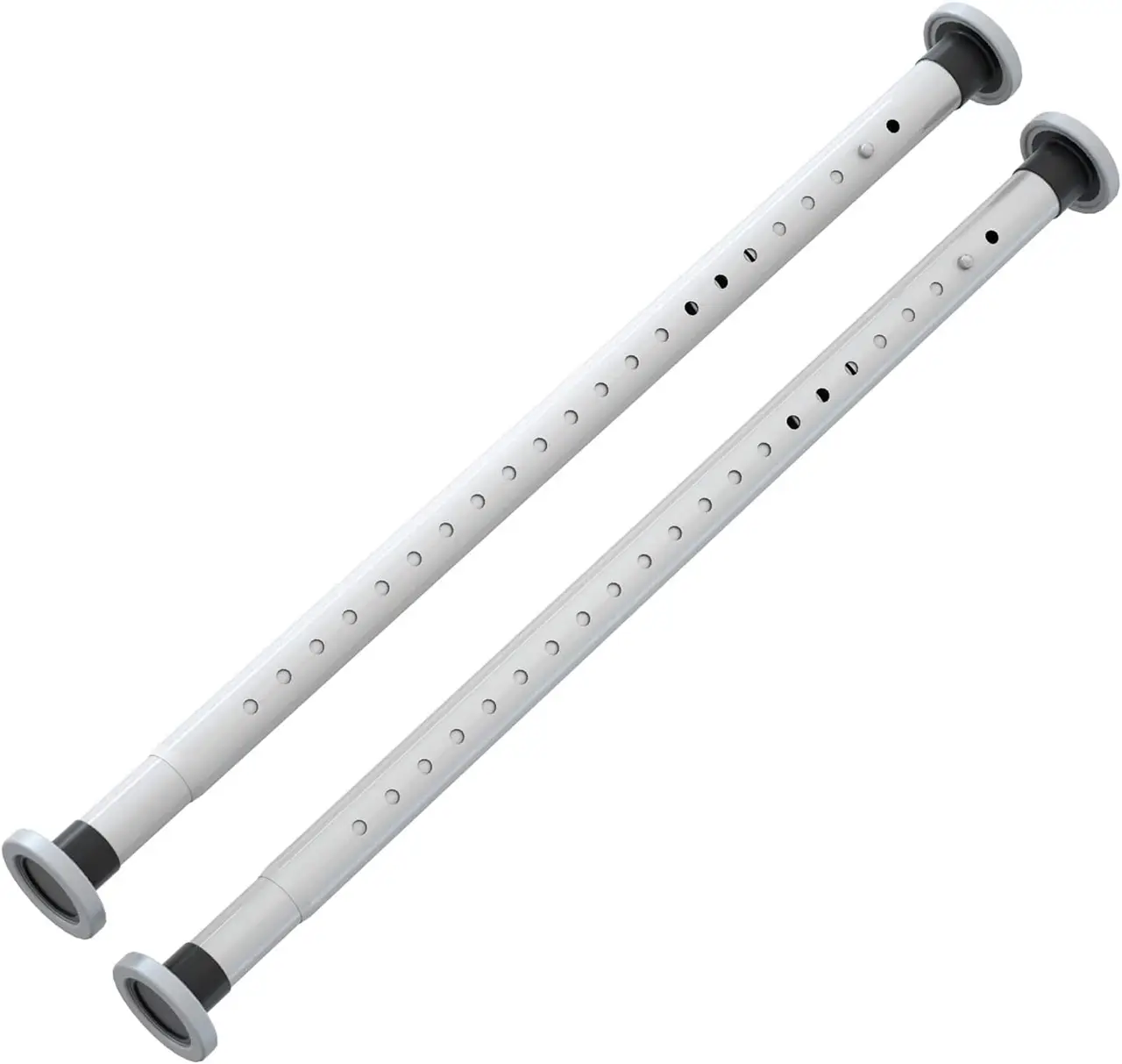 Aglaiprty 2pk Sliding Bar 20"–26" White