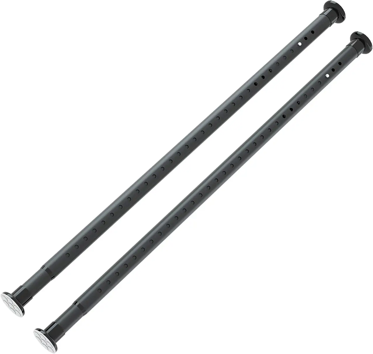 Aglaiprty 2-Pack Window Bar 27"–43" Black