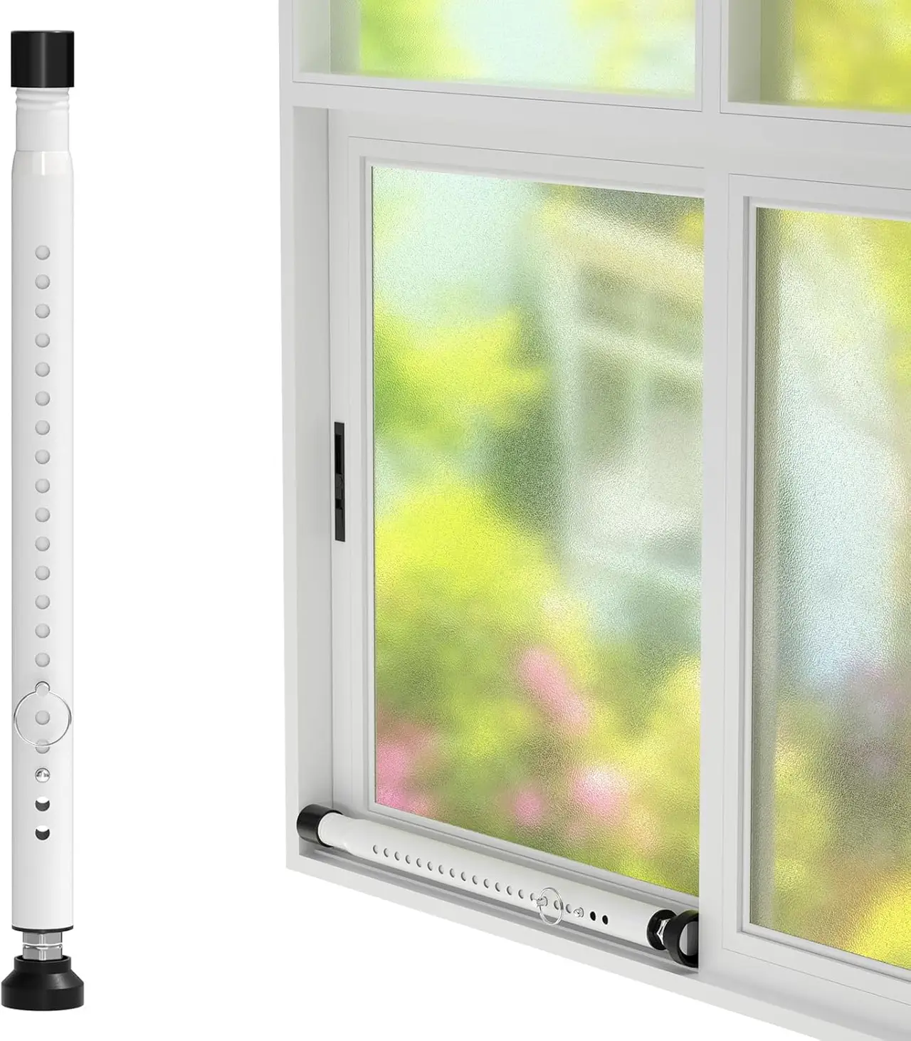 Sliding Door Bar 16"–51" Interior White