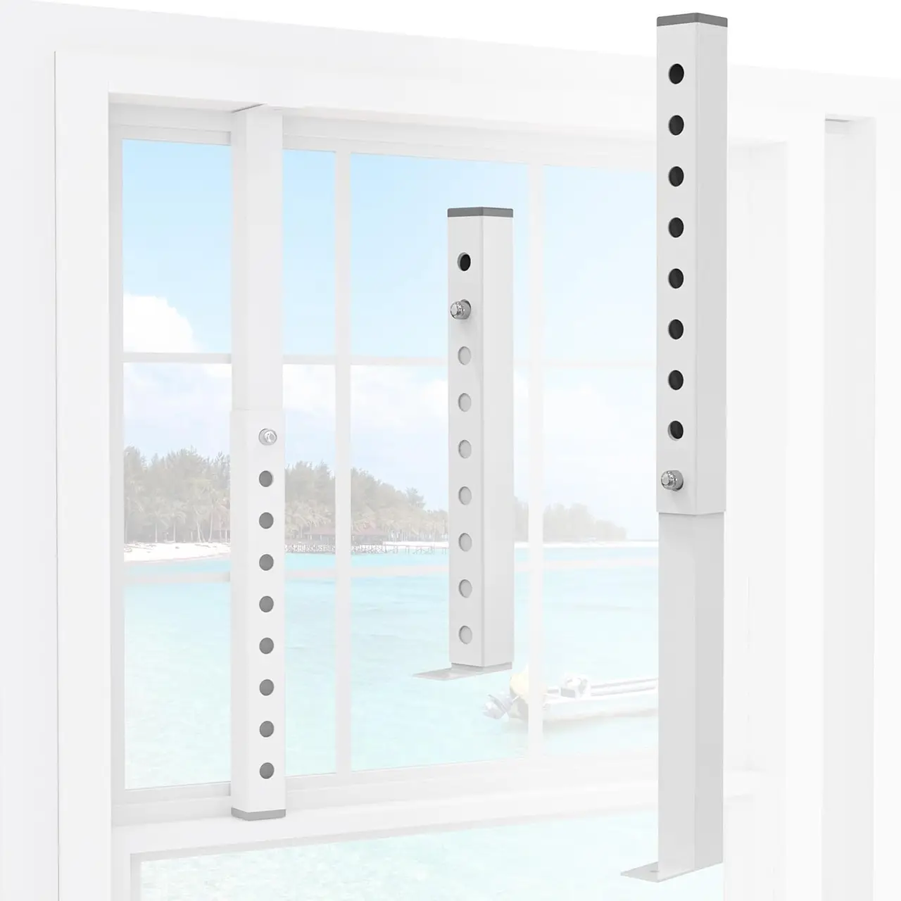 ZhouDaShu Short Window Bar 9.8"–16.7" 2pc
