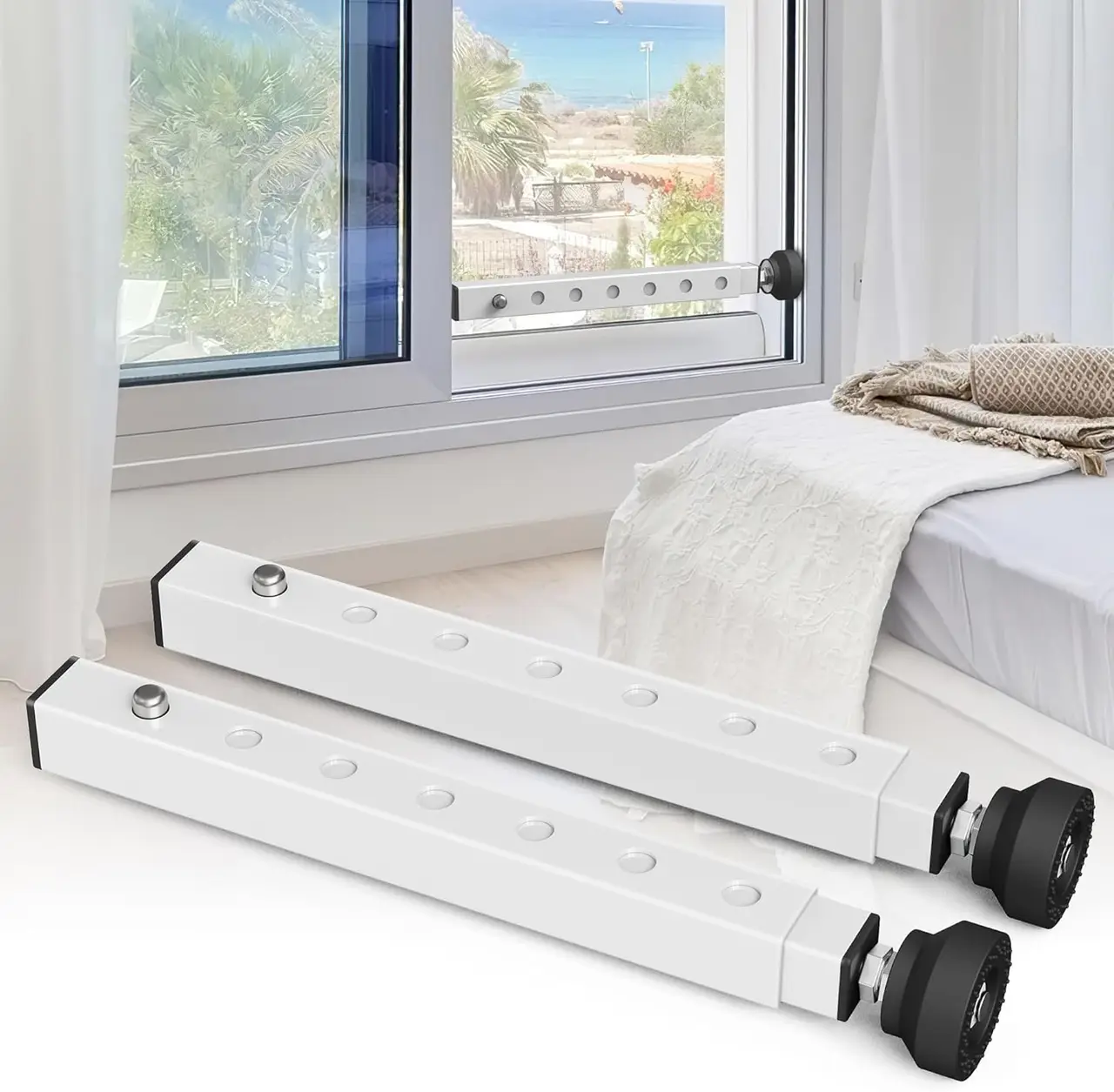 WooFog Short Window Bar 11"–18" 2-Pack
