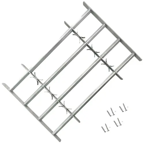 vidaXL Adjustable Security Grille 27.6"–41.3"