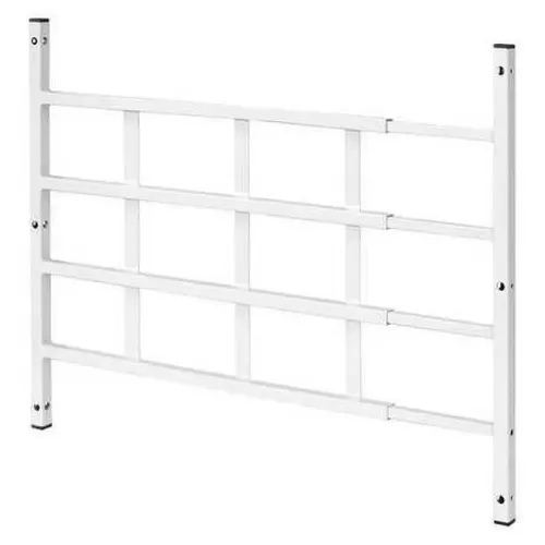 Segal Fixed 4-Bar Window Grill 31"–54" White