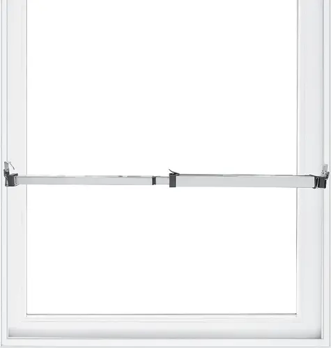 SecurityMan Window Bar 14.25"–37" Chrome