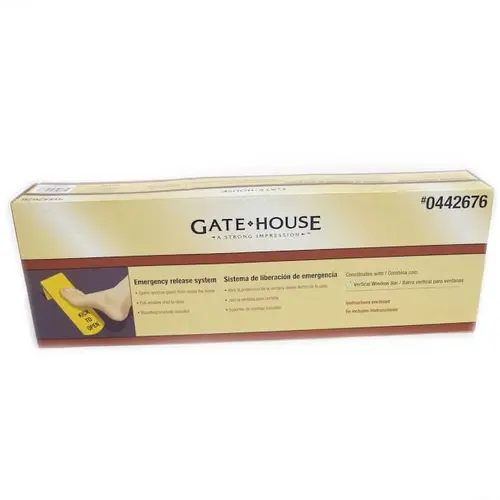 Gatehouse Emergency Release Kit Chrome