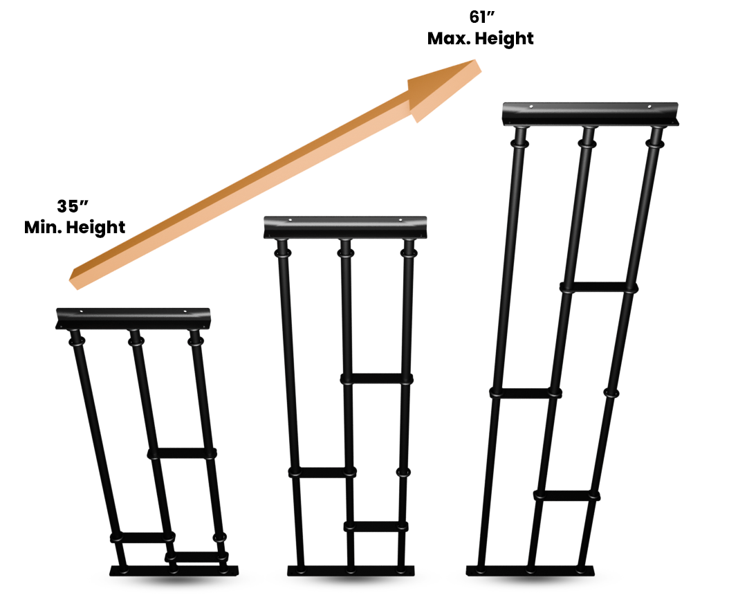Telescopic System high maximum and minimum