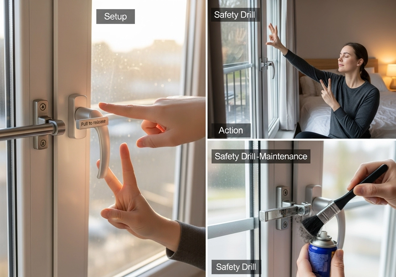 Quick-Release Bar Setup & Safety Drill