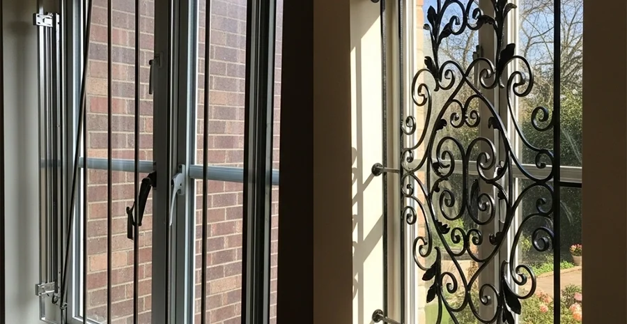 Adjustable Window Bars vs Custom Ironwork